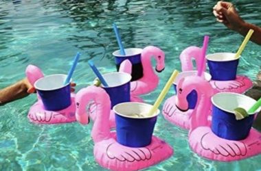 So Fun! Flamingo Inflatable Drink Holders Just $9.99!